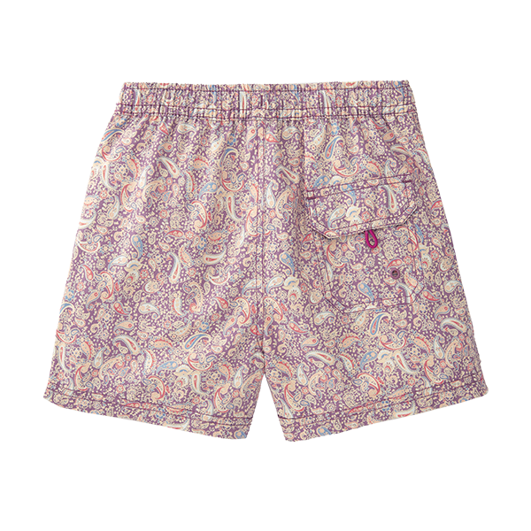 Waterlemon matchy Beach Shorts - Pool Men Purple with print XL 