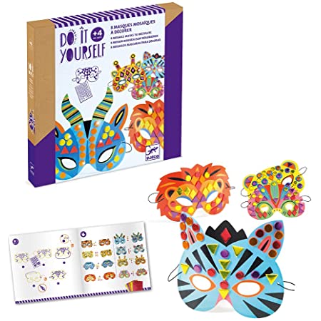 Djeco Actividades DIY Máscaras para decorar