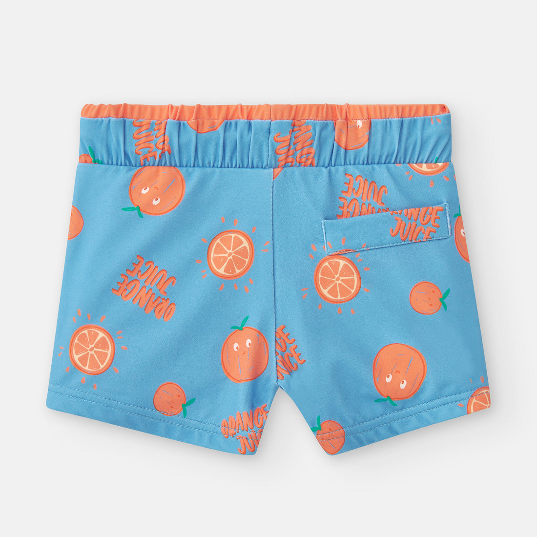 Waterlemon Lycra Beach Shorts - Orange Pool Boy 