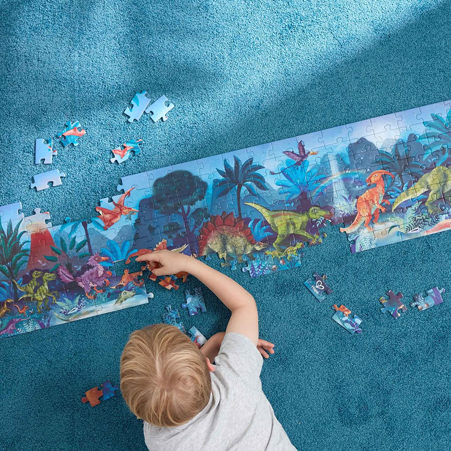 Hape Puzzle 150cm Dinosaurs 200 pieces