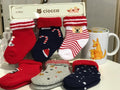 Meias de bebé 0-6 meses - natal (3 pares)