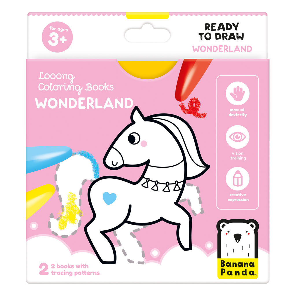Banana Panda 2 Extra Long Coloring Books 96cm 