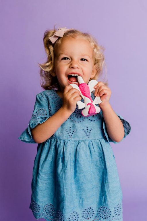 Baby Banana Unicorn Teether