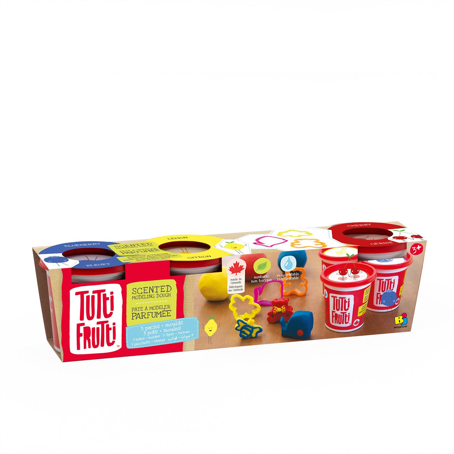 Tutti Frutti - 3 Potes + Moldes
