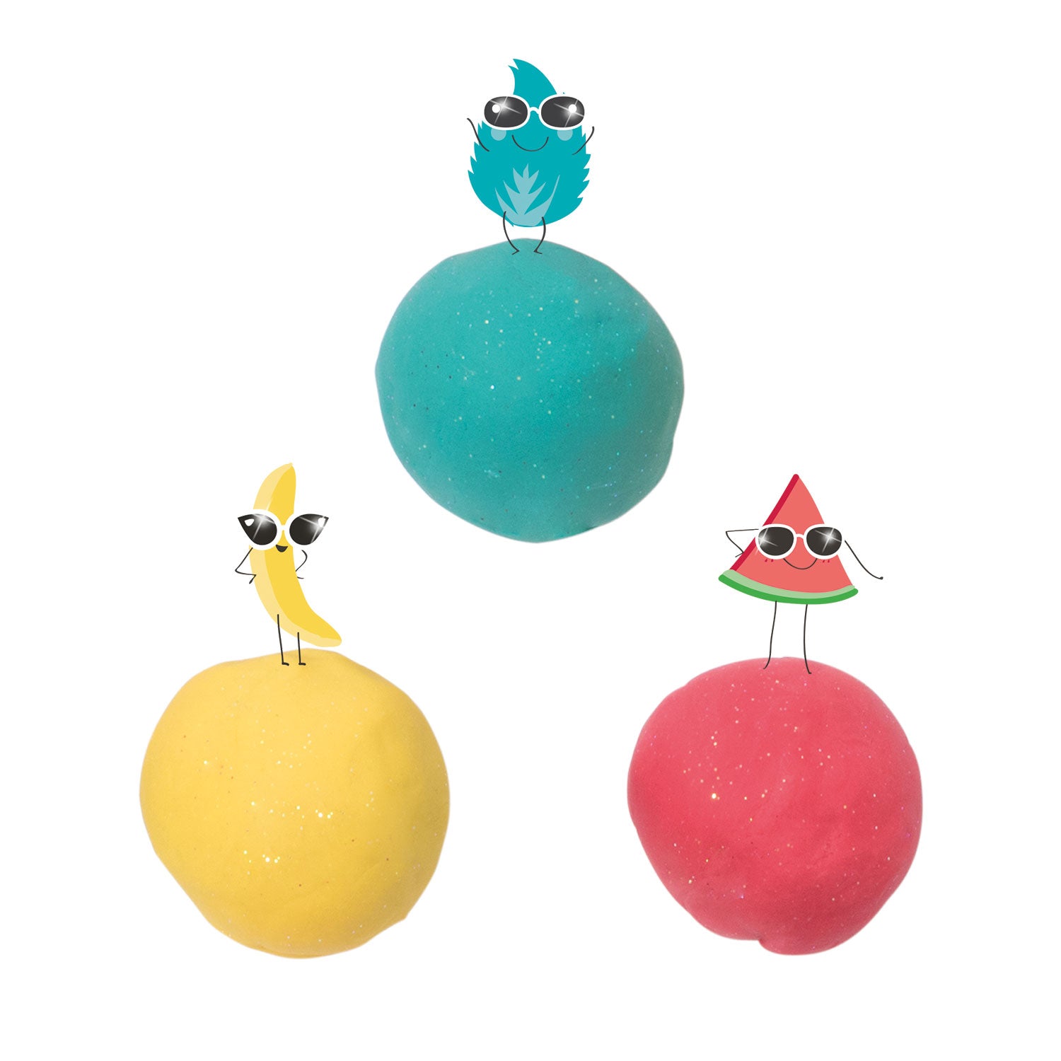 Tutti Frutti Plasticina - Pote individual