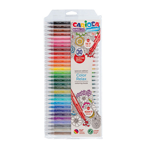 CARIOCA Felt marker box with 2 tips Birello