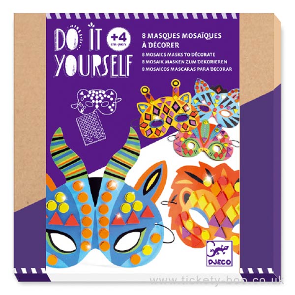 Djeco Actividades DIY Máscaras para decorar