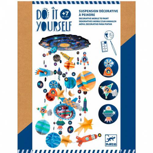 Djeco Actividades DIY Cria mobile do sistema solar