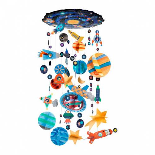 Djeco Actividades DIY Cria mobile do sistema solar