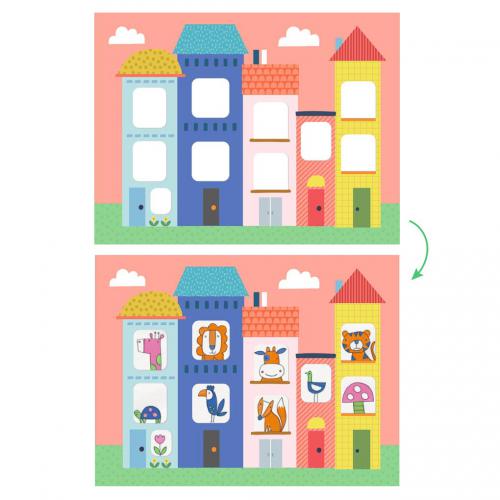 Djeco Activities Decal is art