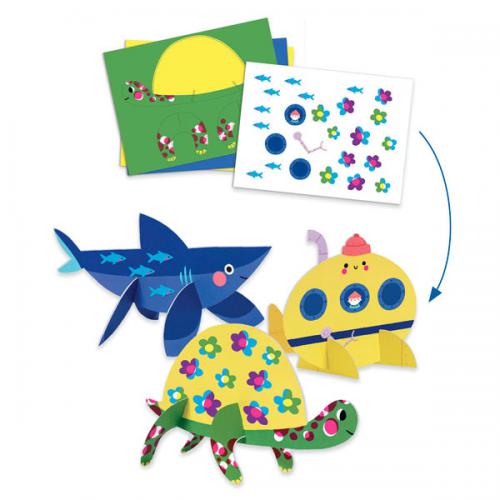 Djeco Caixa com Actividades - O Mar