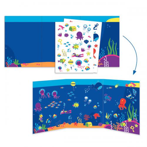 Djeco Caixa com Actividades - O Mar