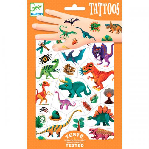 Djeco 50 Tatuagens Dinossauros