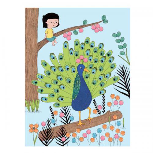 Djeco finger painting activity - Animals