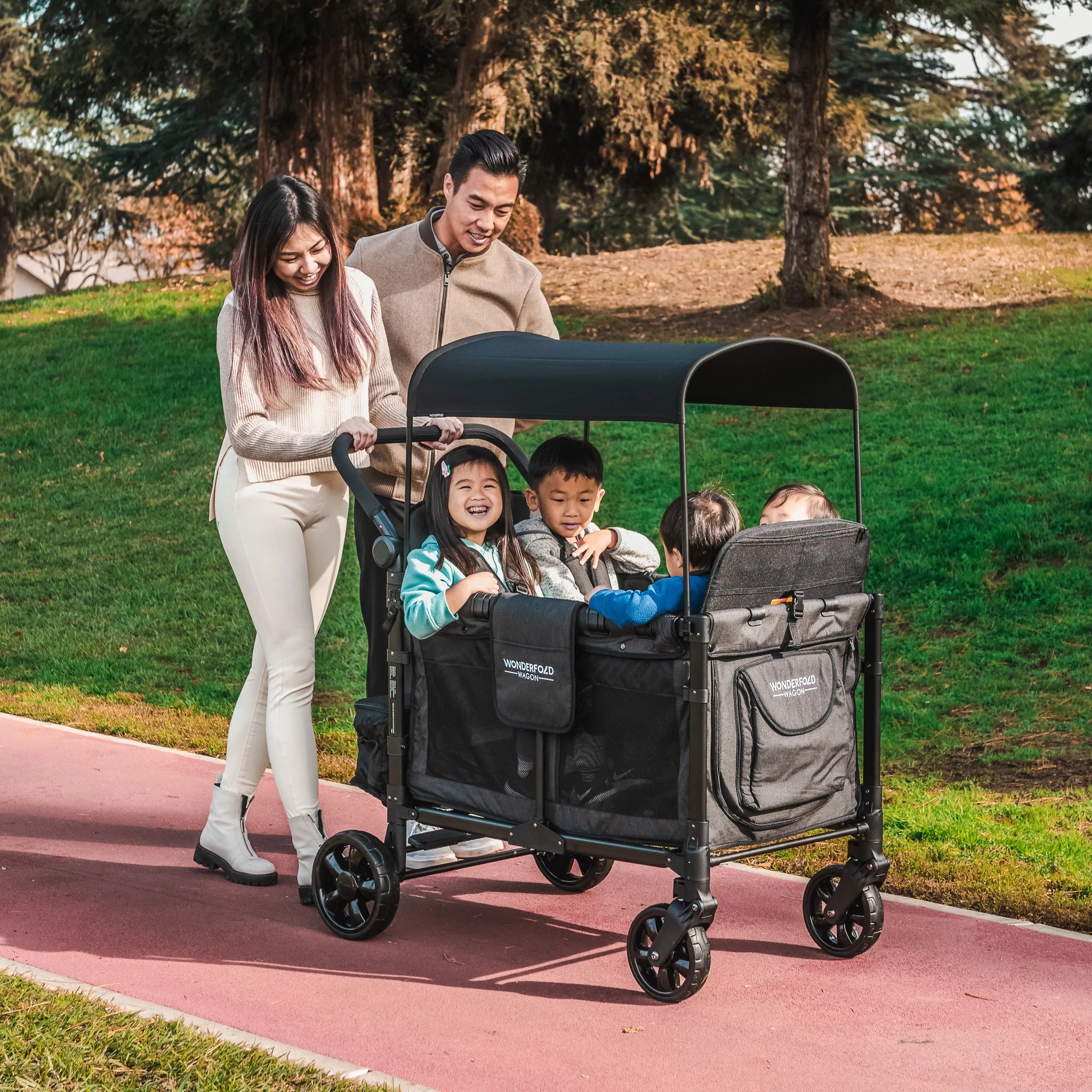 Carro Wonderfold - Serie W4 (empujar) 4 niños *bajo pedido