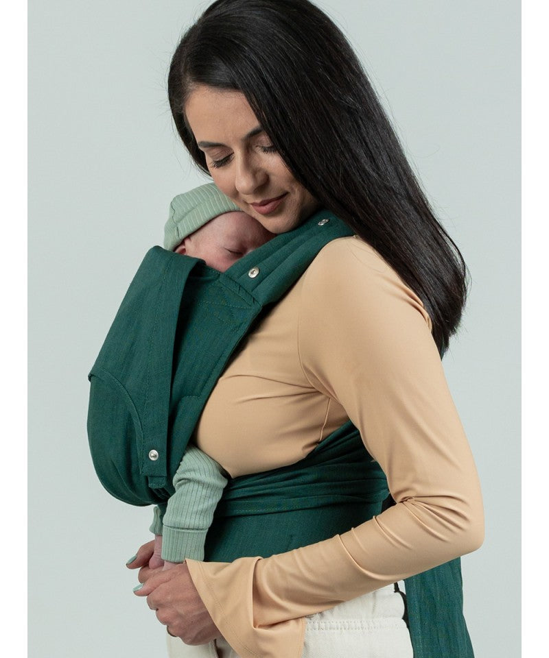 Mei tai Isara Evergreen Linen * por encomenda