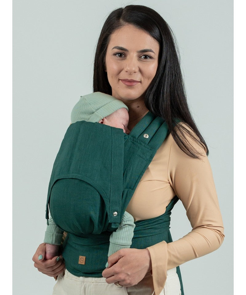 Mei tai Isara Evergreen Linen * por encomenda