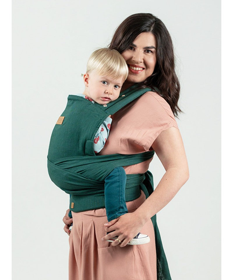 Mei tai Isara Evergreen Linen * por encomenda