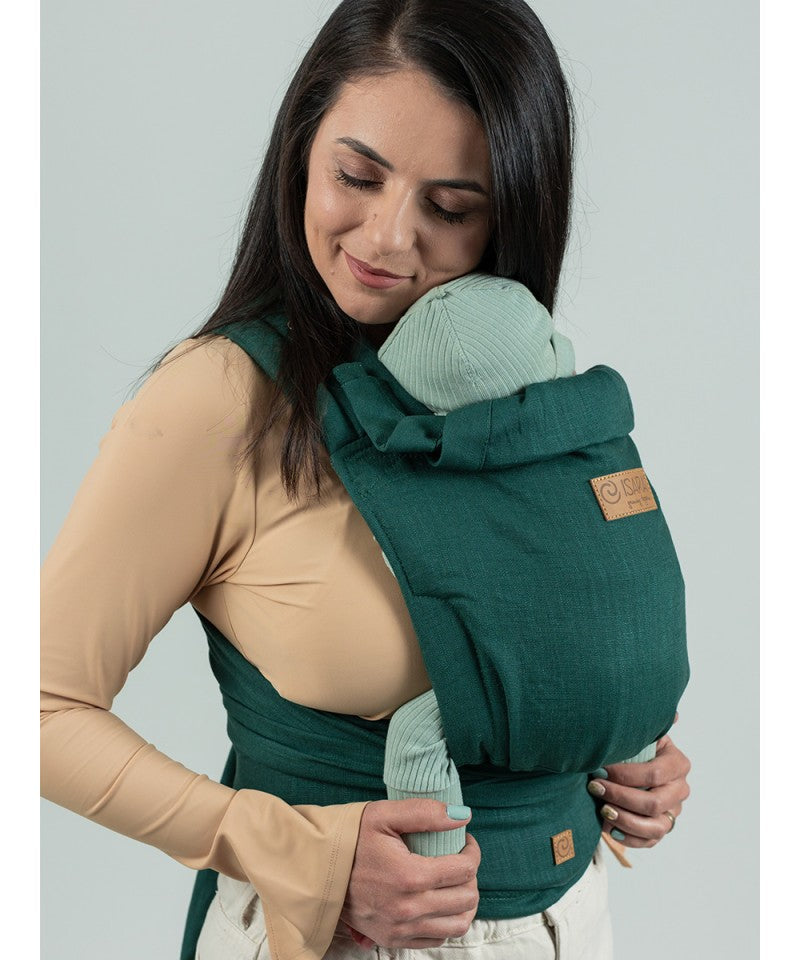 Mei tai Isara Evergreen Linen * por encomenda