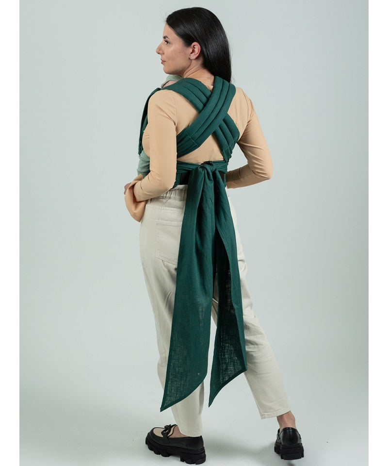 Mei tai Isara Evergreen Linen * por encomenda