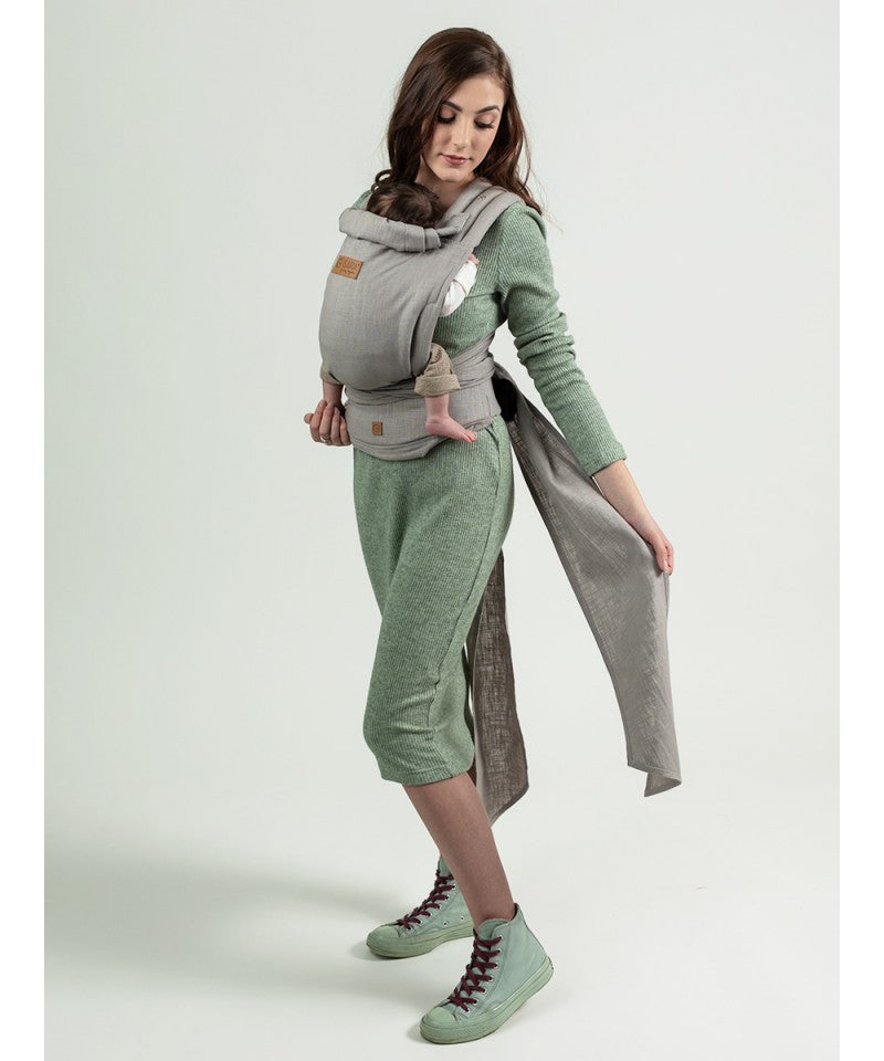 Mei tai Isara Misty Linen * por encomenda