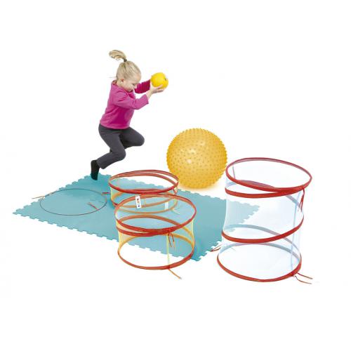 Ludi Set para explorar las habilidades motoras