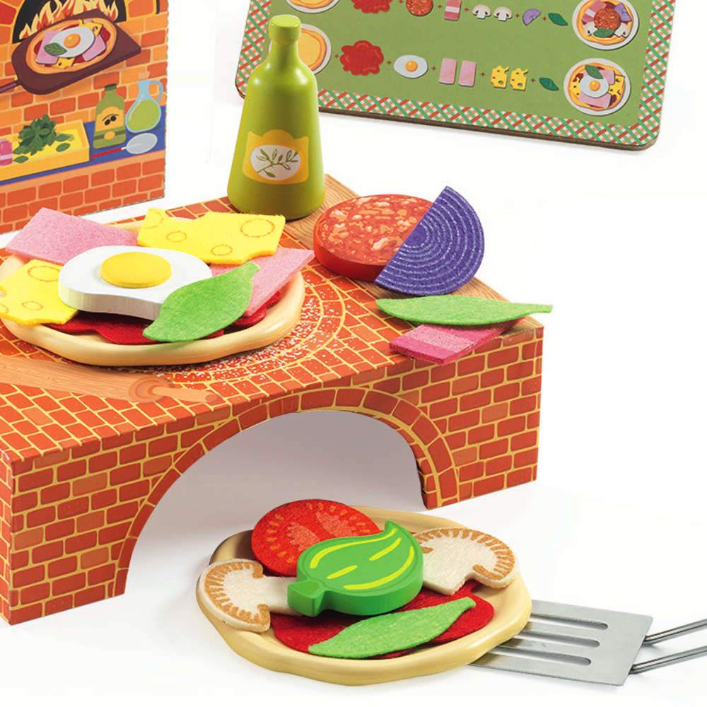 Djeco pizza MENU Luigi kitchens
