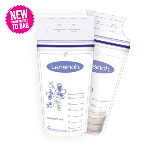 Lansinoh Sacos de Armazenamento de Leite Materno 50uni