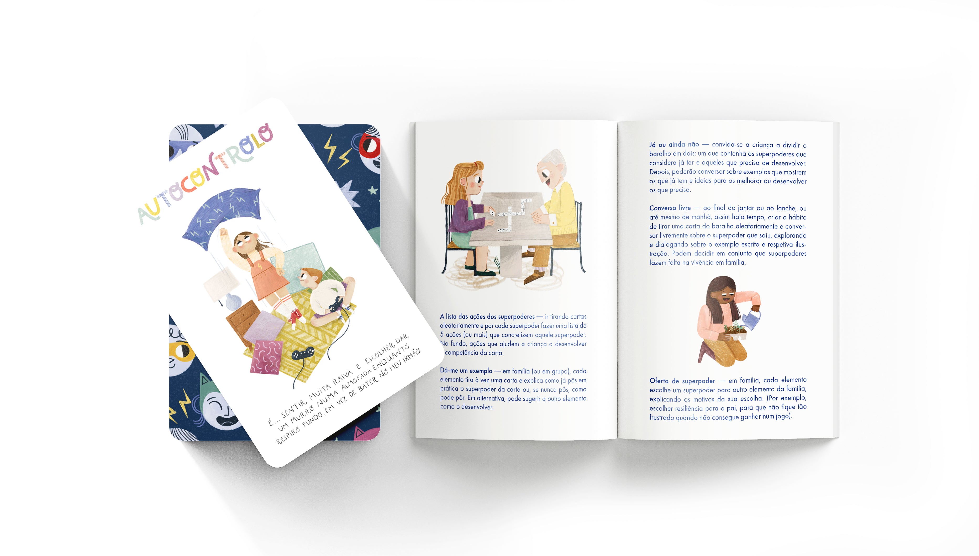 THE HAPPY GANG - My Super Powers Cards