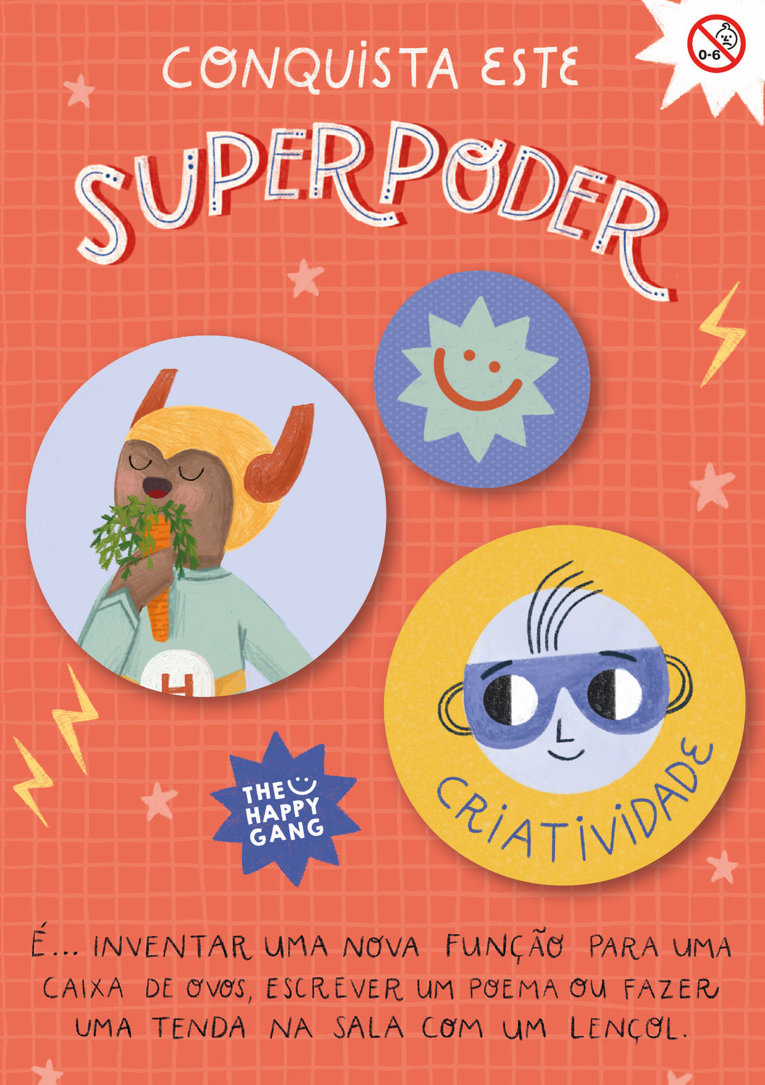 THE HAPPY GANG - Super Powers Badges