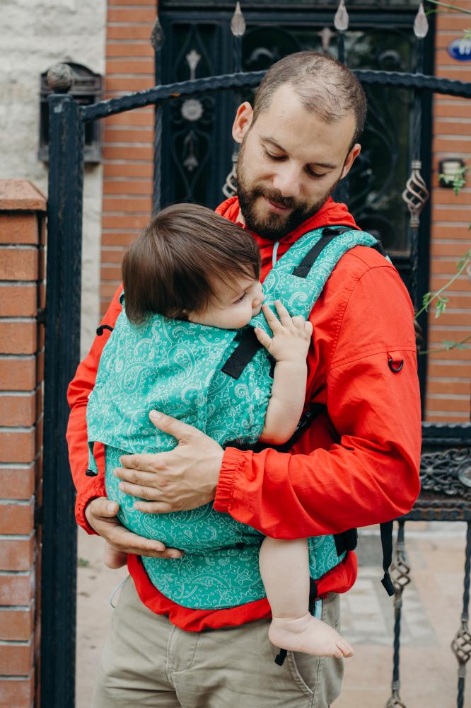 Switch Adjustable Neko Backpack - Efes Paisley Hazel Lagoon