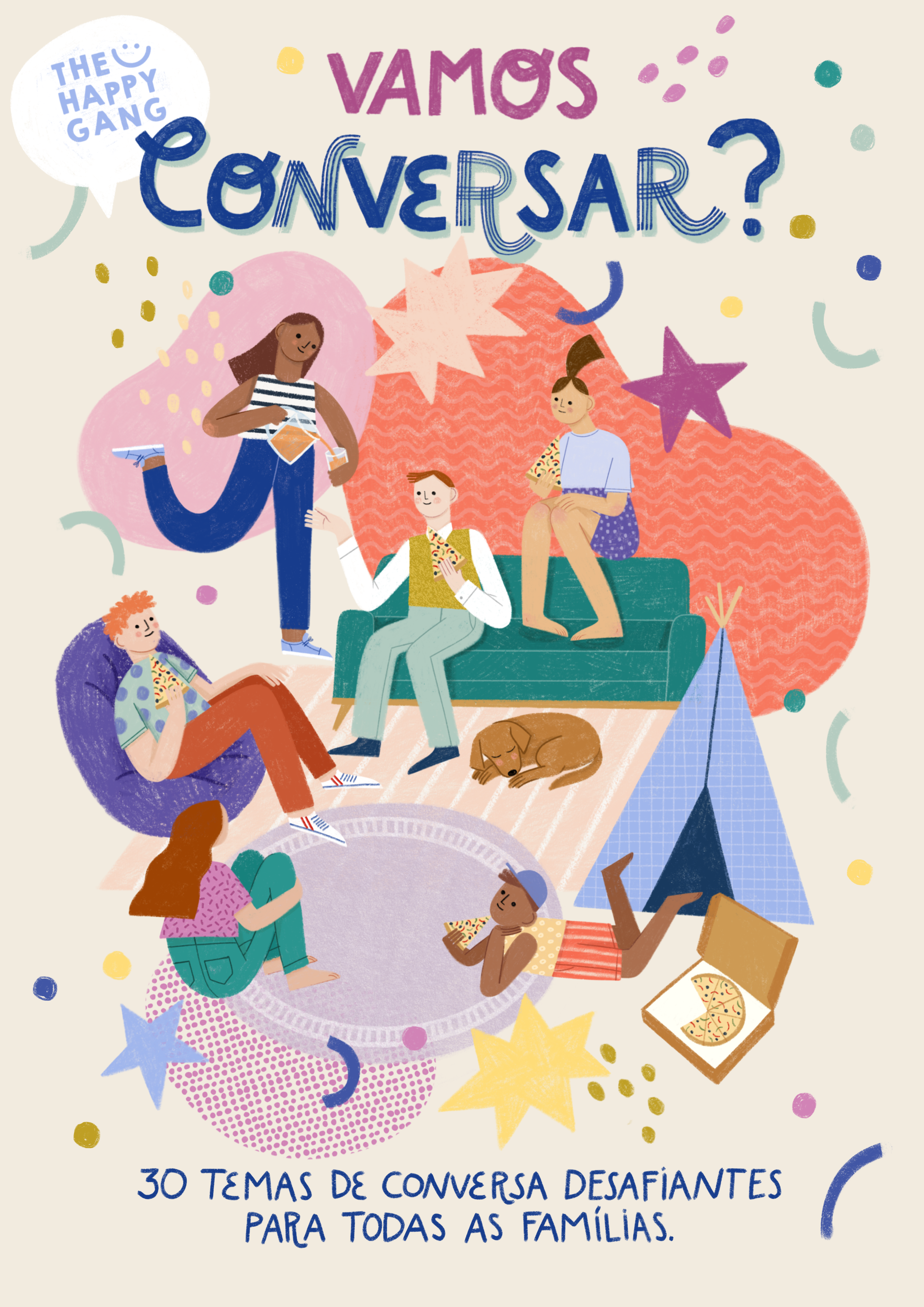 THE HAPPY GANG - Cartões Vamos conversar
