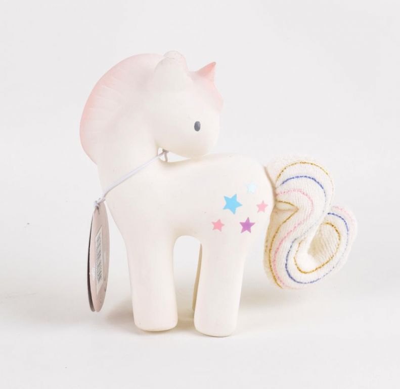 Tikiri Teether and Rattle Fairy Tales - Unicorn