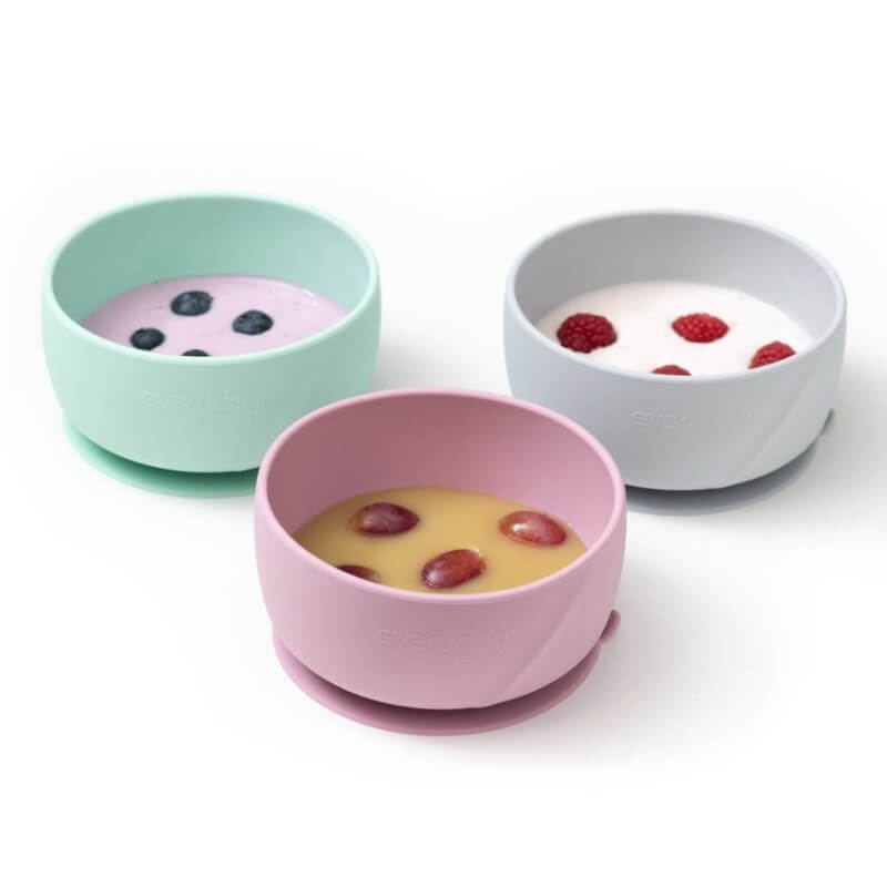 EVERYDAY Baby Tigela de Silicone com Ventosa