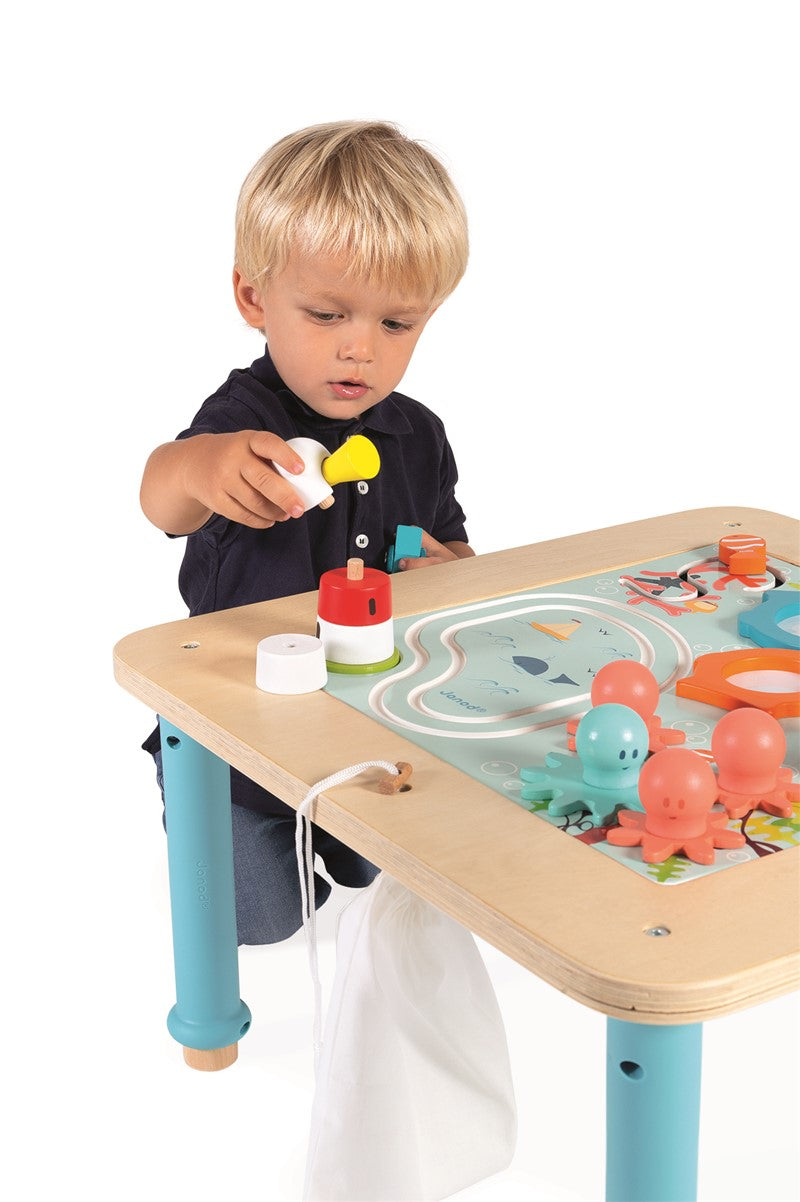Janod progressive activity table