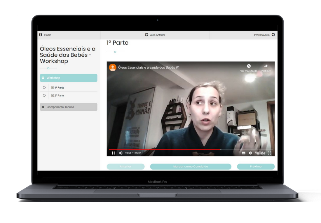 Workshop Online - Óleos Essenciais e a Saúde dos Bebés