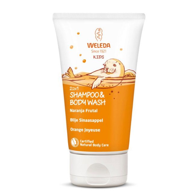 Weleda Kids Champô e Gel de Duche Kids Laranja Frutal