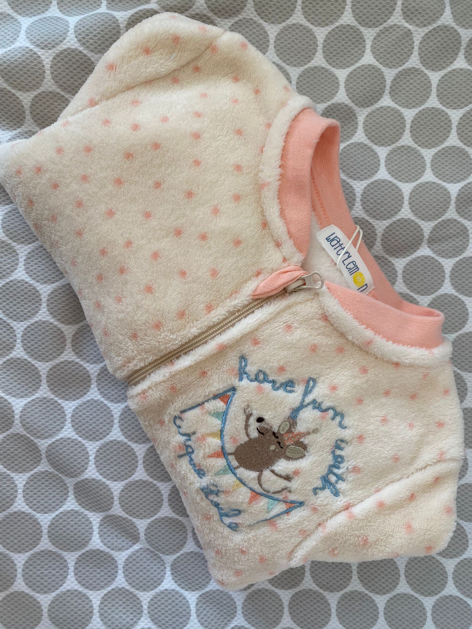 Waterlemon Pijama macacão Ratinho Rosa
