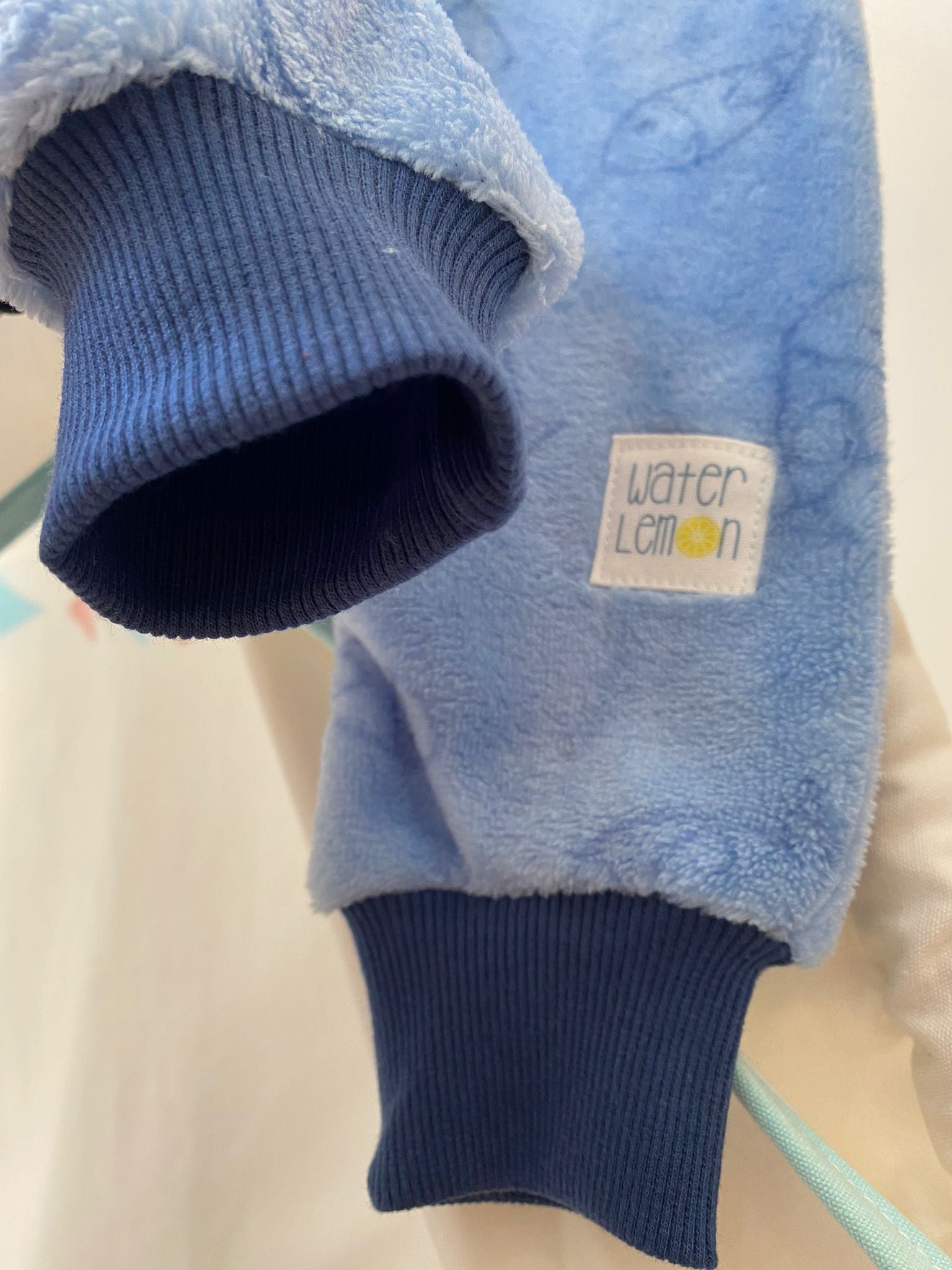 Waterlemon Pijama macacão Esquimó Azul