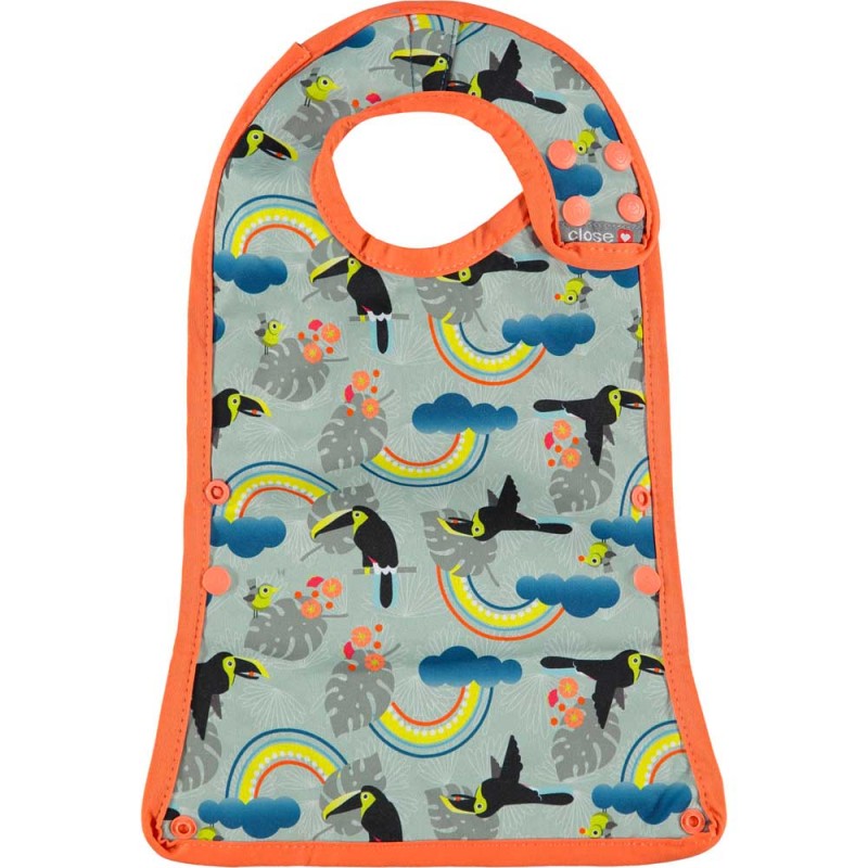 Close Reversible Bib Toucan