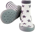 Sola técnica dos sapatos Banannas com padrão de aderência e ventilação.