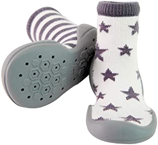 Sola técnica dos sapatos Banannas com padrão de aderência e ventilação.