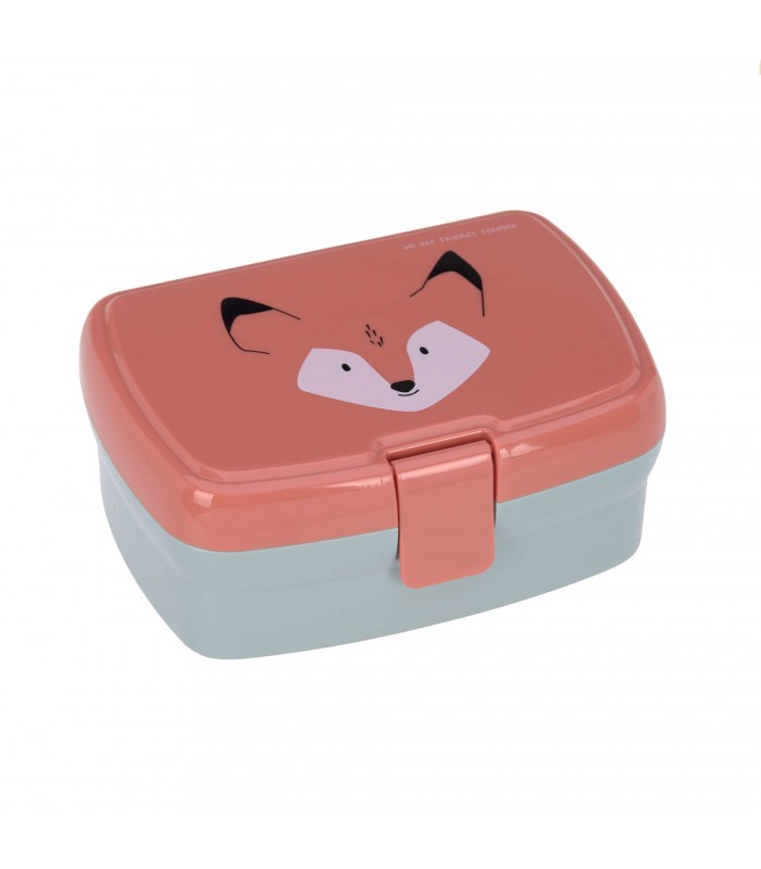 Set de lonchera y botella Lassig Fox