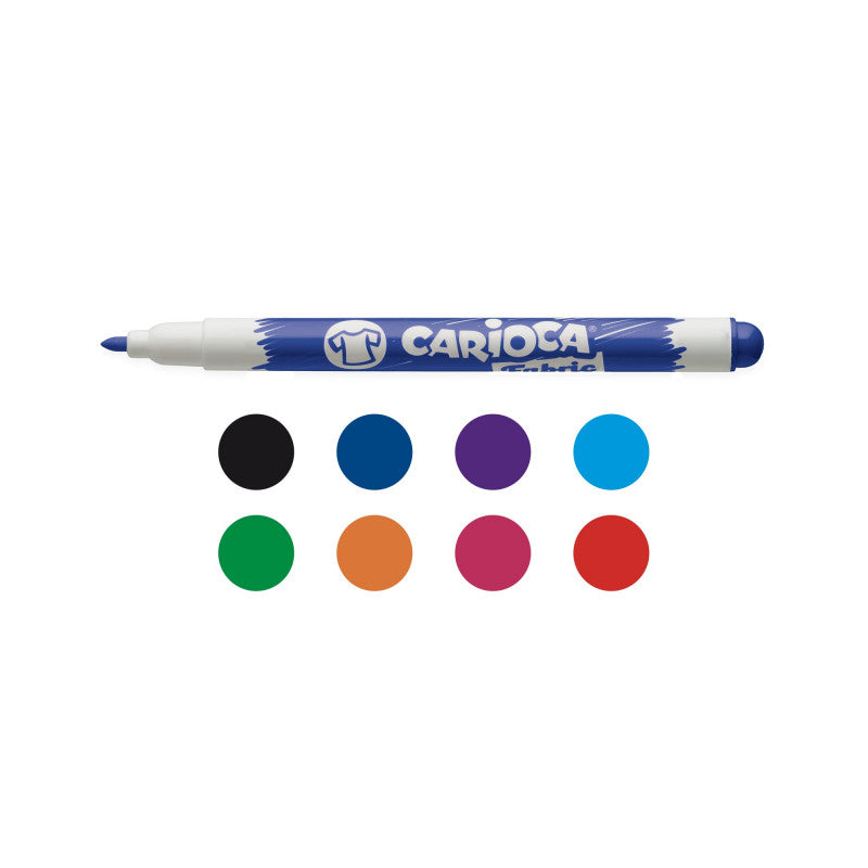 Marcador para quadro branco CARIOCA com detalhe da ponta fina de 2,8 mm