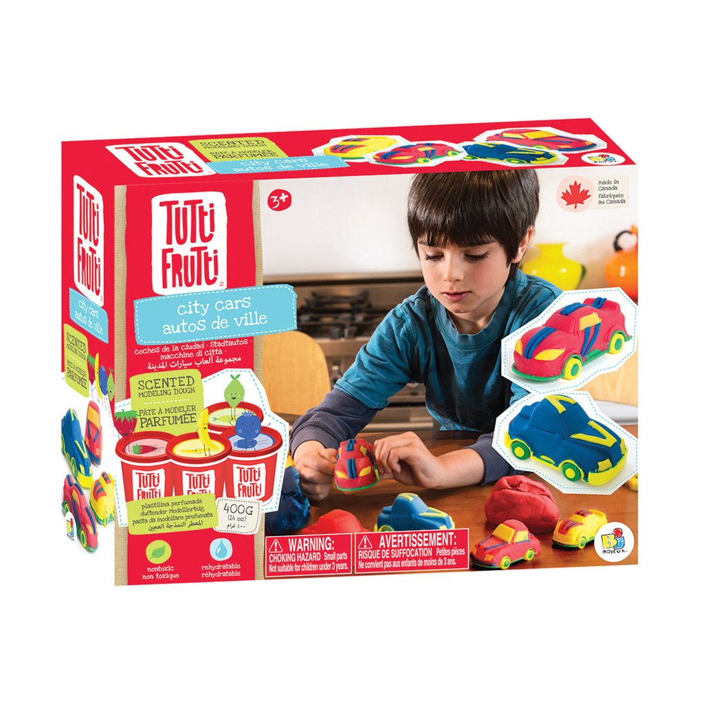 Tutti Frutti Plasticina - Carros da cidade