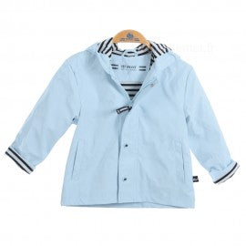 Chaqueta impermeable de entretiempo Hublot Nuage Glacier para 4 y 6 años