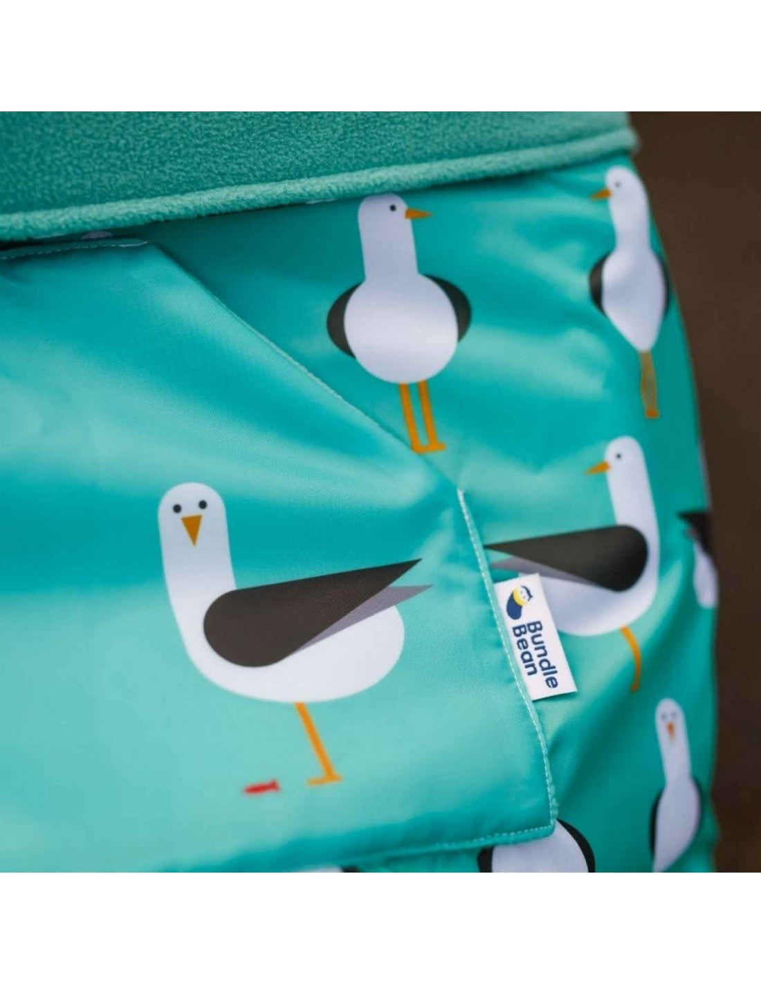 Capa Babywearing BundleBean 5 em 1 Polar Gaivotas