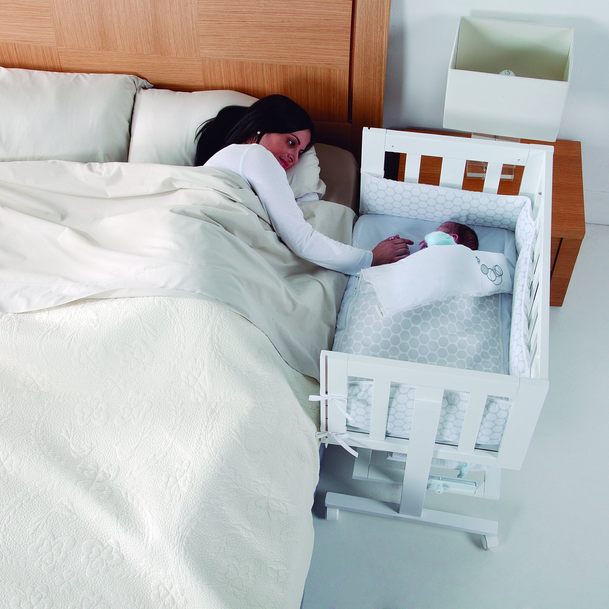 Micuna Berço Cama de bebé branco CODODO