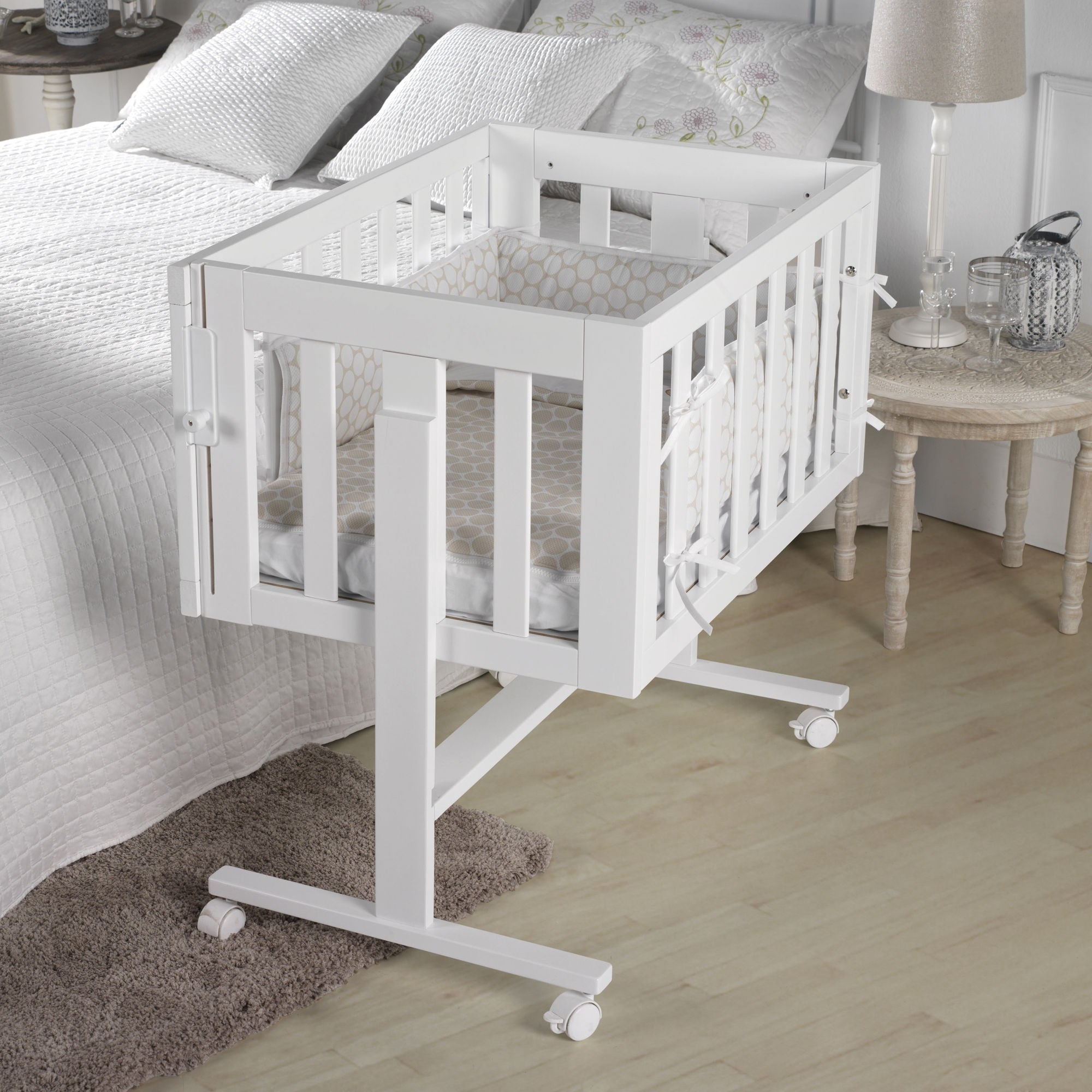 Micuna Berço Cama de bebé branco CODODO