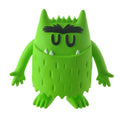 Figura em PVC da Comansi do Monstro das Cores (Monster of Colors) na cor azul, representando a emoção "Calma". Detalhe do brinquedo de 7cm.